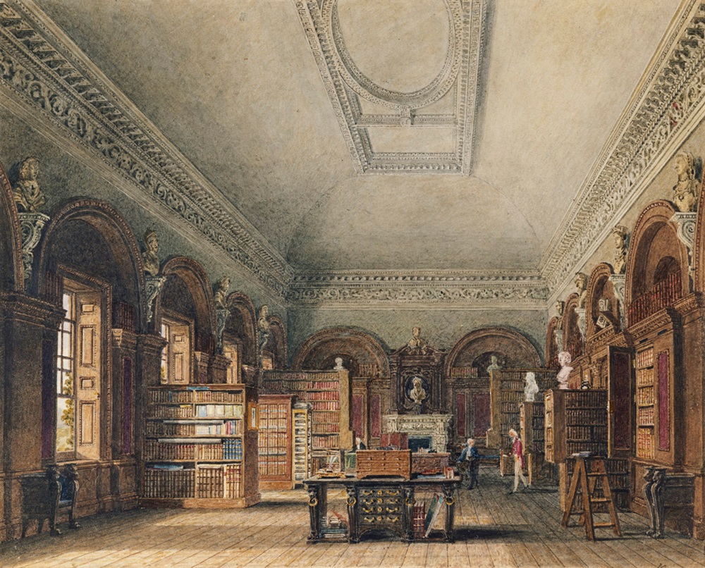 熱愛閱讀的卡羅琳在聖詹姆斯宮建立了藏書豐富的圖書館。