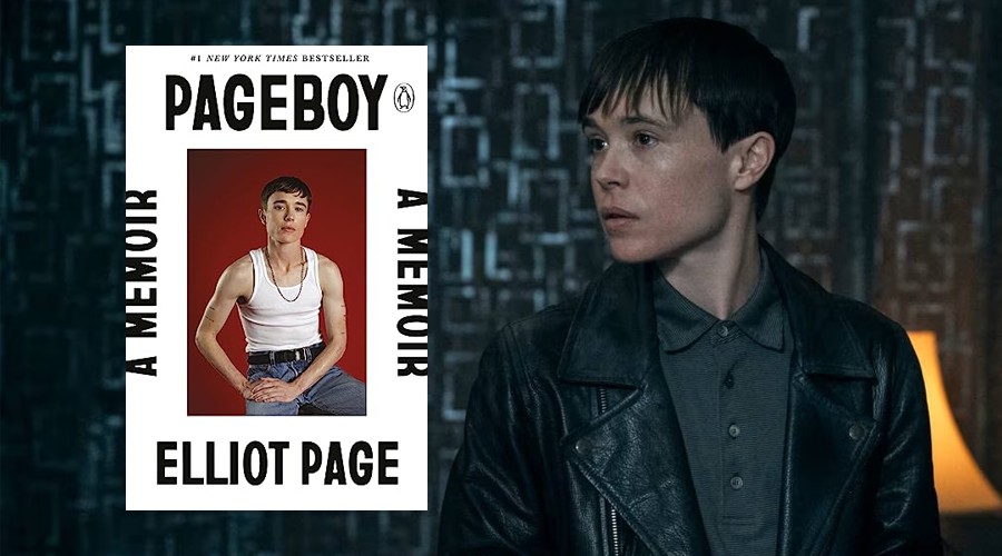 金獎演員艾略特‧佩吉的自傳《Pageboy》揭露好萊塢MeToo與兩次出櫃的心路歷程。