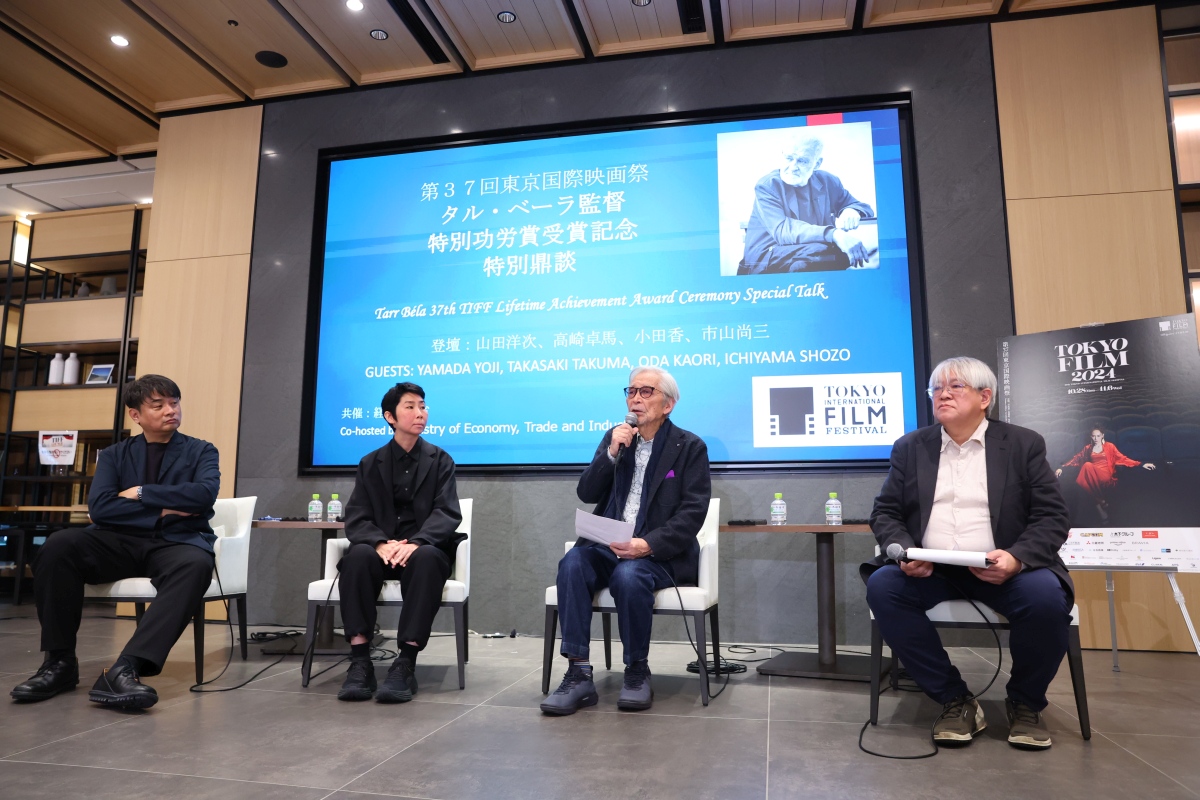 貝拉·塔爾今年榮獲東京國際電影節終身成就獎，但因身體不適缺席論壇。（照片：東京國際影展提供）