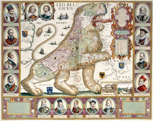 比利時獅地圖在當時被視作愛國主義及國家獨立的有力象徵。